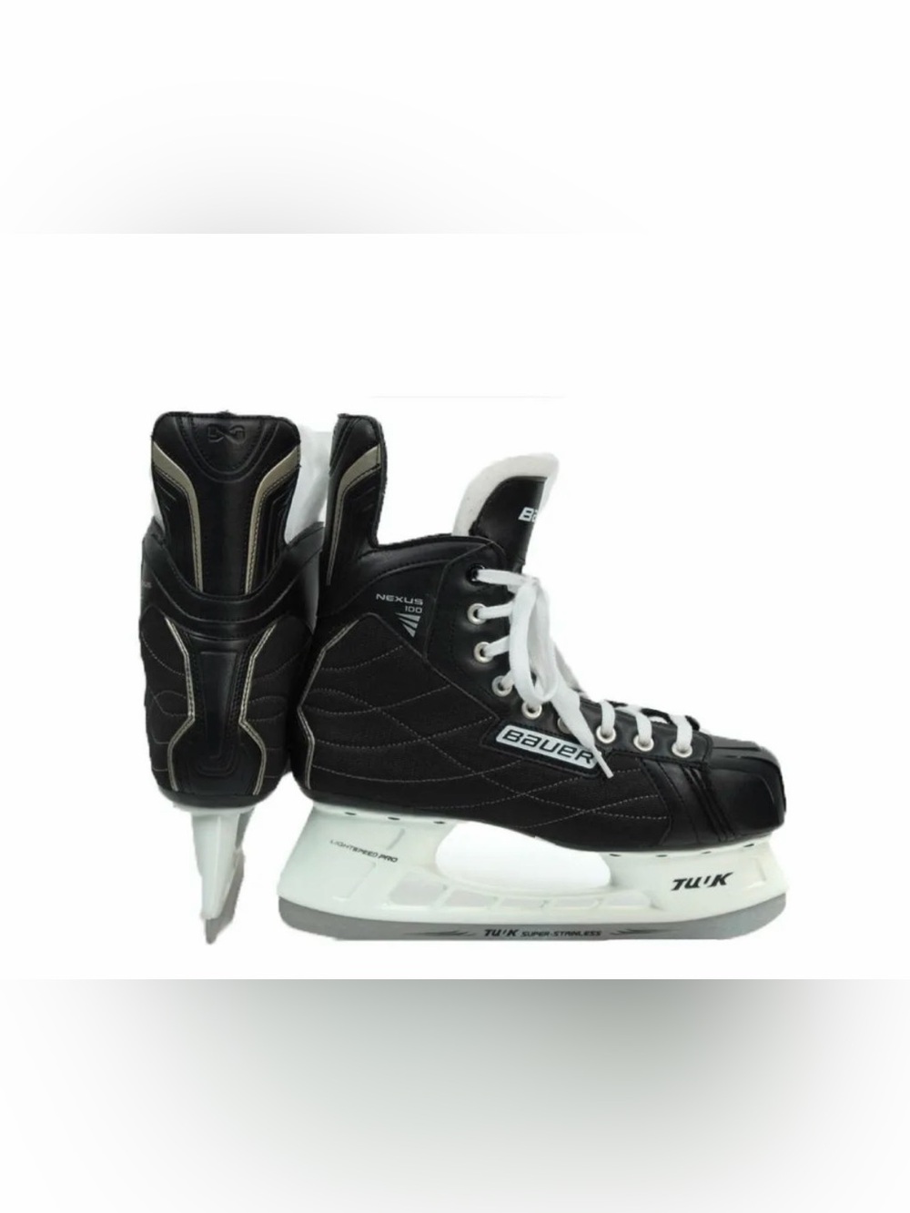 Bauer Men’s Black and White Hockey Skates